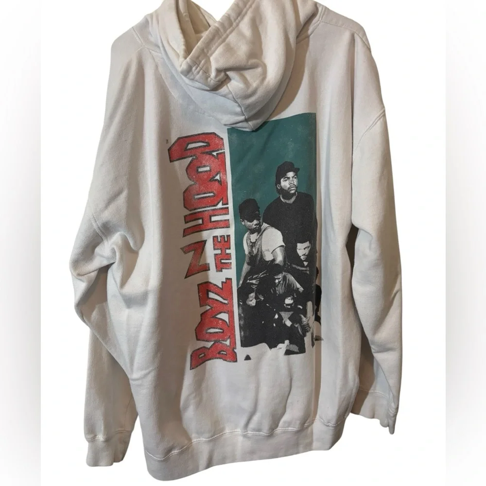 White Hoodie “Boyz n the Hood”